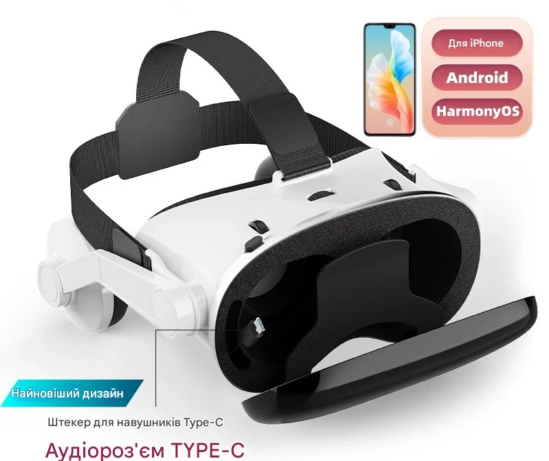 3D очки виртуальной реальности Shinecon G18E для смартфонов 4.7-7.0